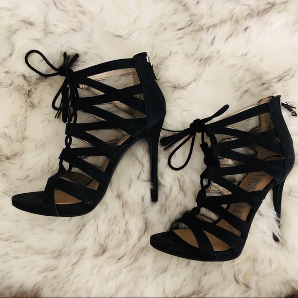 Sam & Libby Black Stiletto Heel - Picture 4 of 13